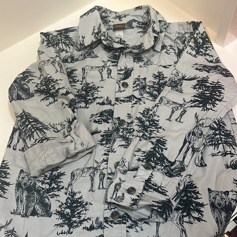 Tea Collection Button Down